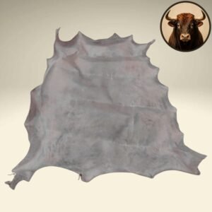 Cuero Entero Crudo de Res - Beige